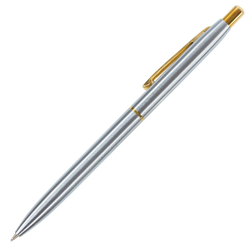Ручка подарочная шариковая BRAUBERG Brioso, корпус серебристый, линия письма 0,5 мм, синяя фото 9
