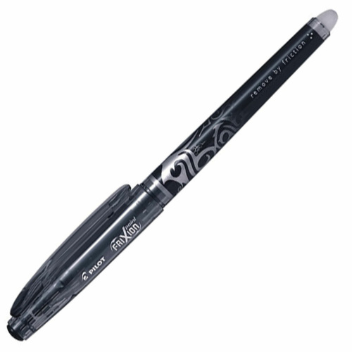 Ручка стираемая гелевая PILOT "Frixion Point", игольчатый узел 0,5 мм, линия письма 0,25 мм, черная фото 5