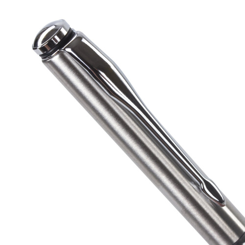 Ручка подарочная шариковая GALANT "Arrow Chrome", корпус серебристый, хромированные детали, синяя фото 4