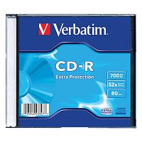 Диск CD-R VERBATIM DL, 700 Mb, 52х