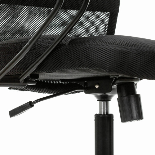 Кресло офисное BRABIX PREMIUM "Stalker EX-608 PL", ткань-сетка/кожзам, черное фото 3