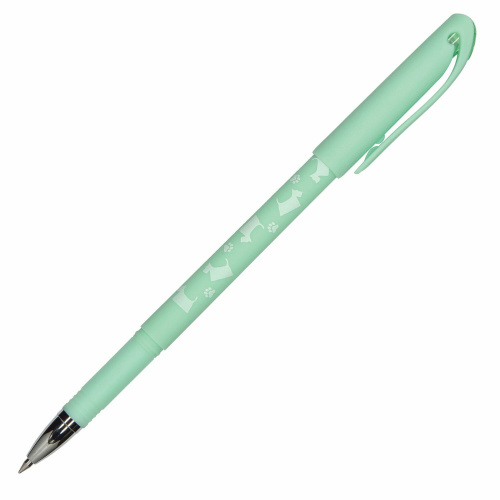 Ручка стираемая гелевая BRUNO VISCONTI "Щеночки", узел 0,5 мм, линия письма 0,3 мм, синяя фото 8