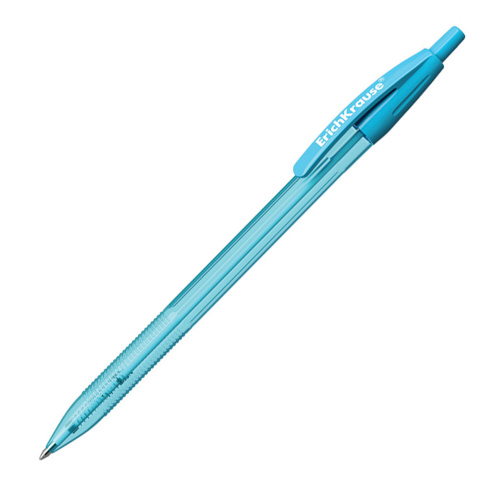 Ручка шариковая автоматическая ERICH KRAUSE "R-301 Spring", синяя, узел 1,0 мм, линия 0,5 мм фото 4