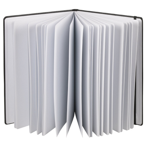 Скетчбук  BRAUBERG ART CLASSIC, белая бумага 140 г/м2 210х297 мм, 80 л., черный фото 6