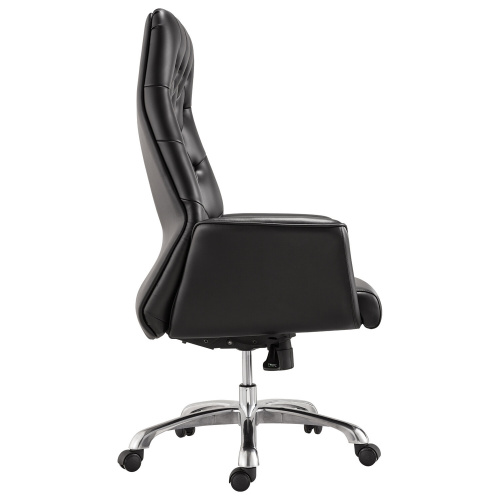 Кресло офисное BRABIX PREMIUM "Legacy EX-750", синхромеханизм, алюминий, экокожа, серое фото 2
