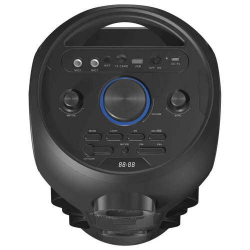 Колонка портативная DEFENDER G78, 2.0, 70 Вт, Bluetooth, FM-тюнер, microSD, чёрная фото 2