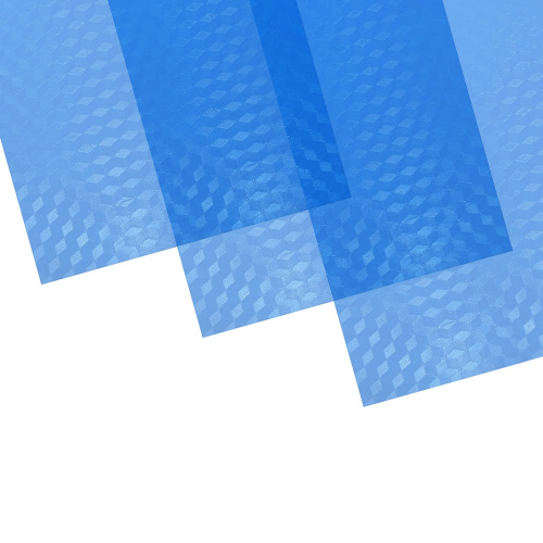 Обложки пластиковые для переплета BRAUBERG "Кристалл", А4, 150 мкм, 100 шт/компл, прозрачно-синие фото 5