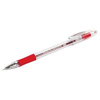 Ручка шариковая масляная с грипом BRAUBERG "Model-XL" ORIGINAL, линия письма 0,35 мм, красная