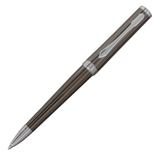 Ручка подарочная шариковая GALANT "PASTOSO", корпус оружейный металл, детали хром, синяя фото 2