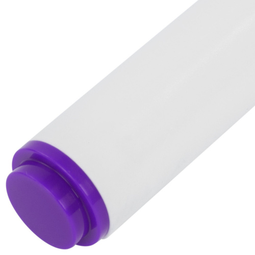Маркер стираемый для белой доски BRAUBERG "SOFT", 5 мм, резиновая вставка, фиолетовый фото 4