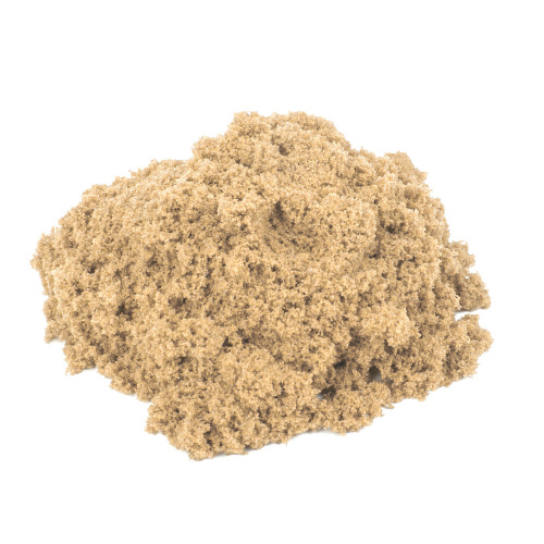 Песок для лепки кинетический BRAUBERG KIDS, песочный, 500 г, 2 формочки, ведерко, 665094 фото 3