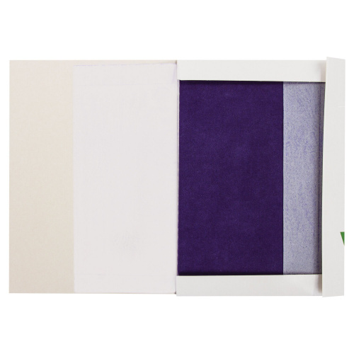 Бумага копировальная (копирка) STAFF, А4, 100 л., фиолетовая фото 6