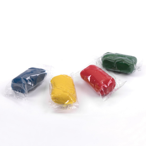 Пластилин на растительной основе (тесто для лепки) ПИФАГОР, 4 цв., 240 г, пластиковый стакан фото 7