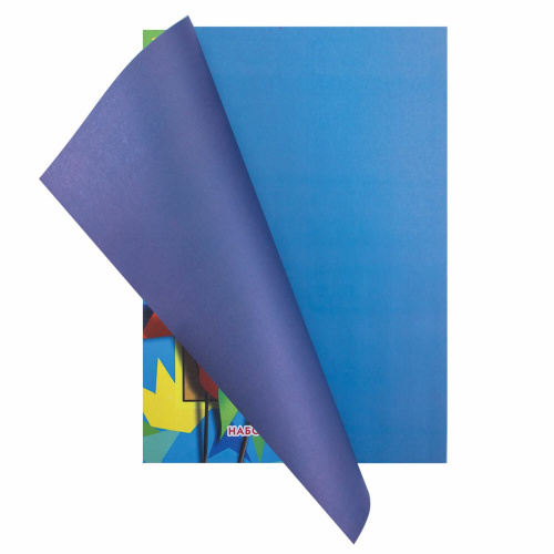 Цветная бумага ПИФАГОР "Гномик на море", А4, газетная, 16 л., 8 цв., на скобе, 200х283 мм фото 4