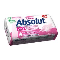 Мыло туалетное "Absolut" 2в1 антибактериальное Нежное 90 г