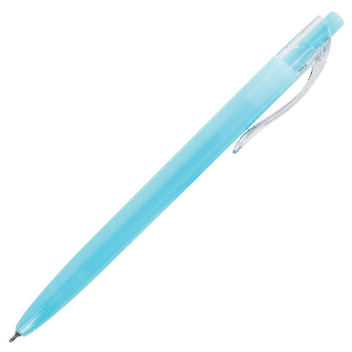 Ручка шариковая автоматическая BRAUBERG "PASTEL", корпус ассорти, линия письма 0,35 мм, синяя фото 9