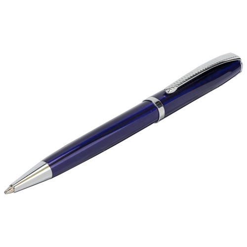 Ручка подарочная шариковая BRAUBERG "Cayman Blue", корпус синий, линия письма 0,7 мм, синяя фото 5
