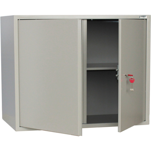 Шкаф металлический для документов (антресоль) BRABIX "KBS-09", 700х880х390 мм, 30 кг, сварной