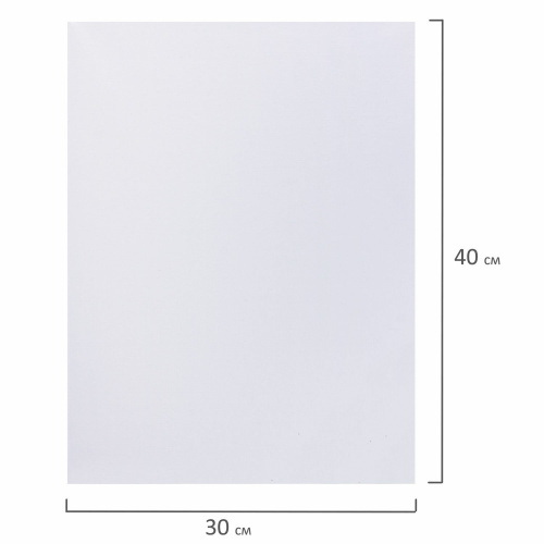 Холст на подрамнике BRAUBERG ART CLASSIC, 30х40см, грунтованный, 100% хлопок, крупное зерно фото 5