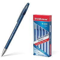 Ручка стираемая гелевая ERICH KRAUSE "R-301 Magic Gel", корпус синий, линия письма 0,4 мм, синяя