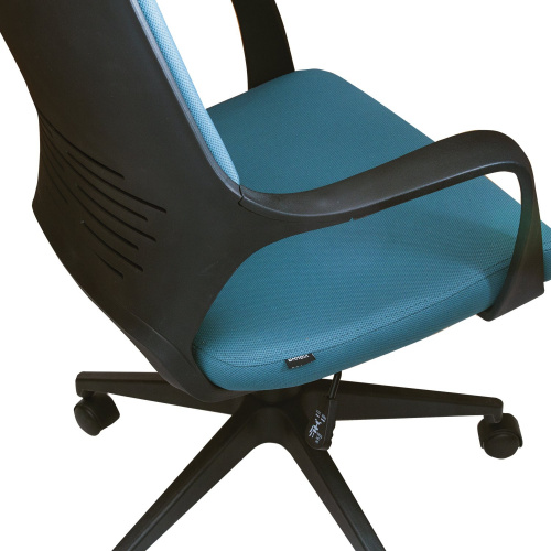 Кресло офисное BRABIX PREMIUM "Prime EX-515", ткань, голубое фото 7
