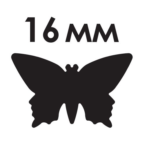 Дырокол фигурный ОСТРОВ СОКРОВИЩ "Бабочка", диаметр вырезной фигуры 16 мм фото 7