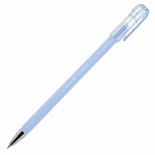Ручка шариковая BRUNO VISCONTI FirstWrite, ассорти, узел 0,5 мм, линия письма 0,3 мм, синяя фото 4