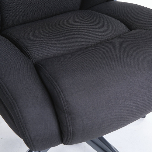 Кресло офисное BRABIX PREMIUM "Solid HD-005", до 180 кг, ткань, черное фото 5