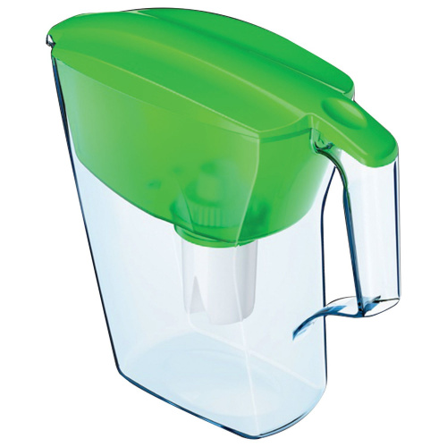 Кувшин-фильтр для очистки воды АКВАФОР "Лайн", 2,8 л, со сменной кассетой, зеленый фото 2