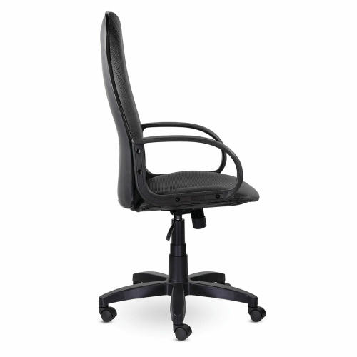 Кресло офисное BRABIX "Praktik EX-279", ткань JP/кожзам, черное фото 8