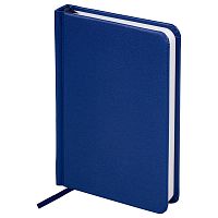 Ежедневник недатированный BRAUBERG "Select", А6, 100х150 мм, балакрон, 160 л., темно-синий