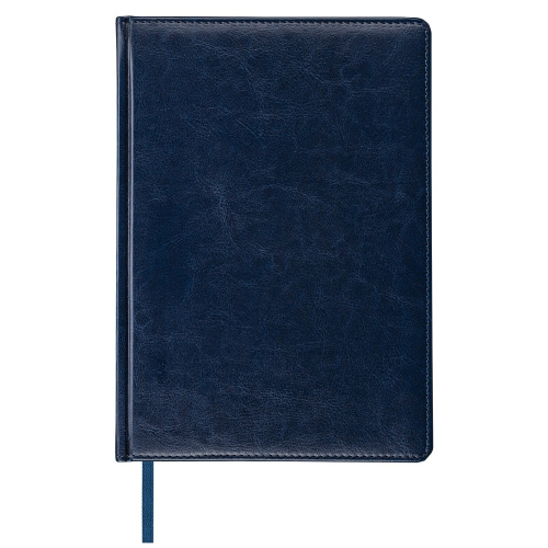 Ежедневник недатированный BRAUBERG, В5, 175х247 мм, под гладкую кожу, 160 л, темно-синий фото 5