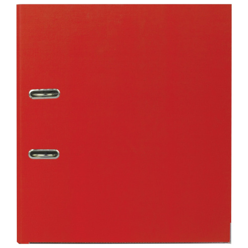 Папка-регистратор BRAUBERG, покрытие из ПВХ, 80 мм, с уголком, красная фото 10