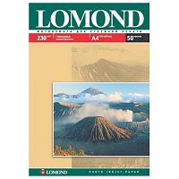 Фотобумага LOMOND, A3, 230 г/м2, 50 листов, односторонняя, глянцевая