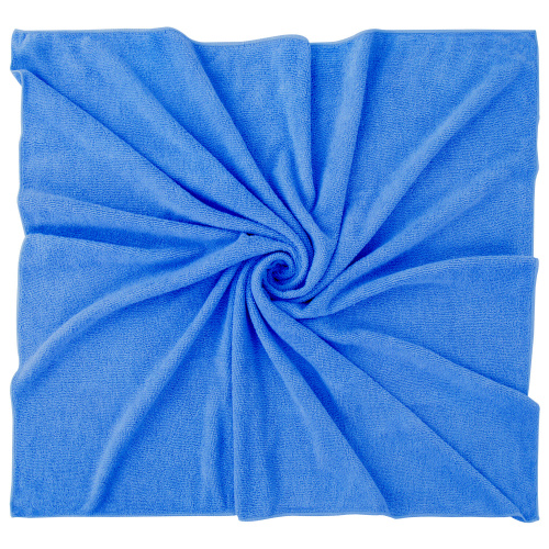 Тряпка для мытья пола из микрофибры LAIMA HOME "OVERLOCK INDIGO COLOUR", 50х60 см, синяя фото 5