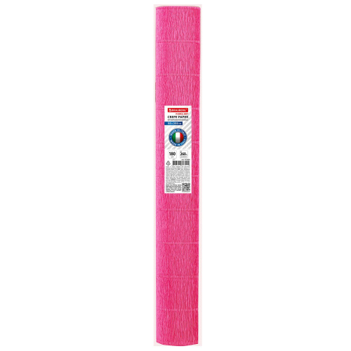 Бумага гофрированная BRAUBERG, 180 г/м2, розовая гортензия, 50х250 см фото 3
