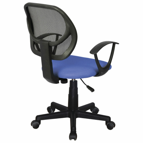 Кресло компактное BRABIX "Flip MG-305", ткань TW, синее/черное фото 9