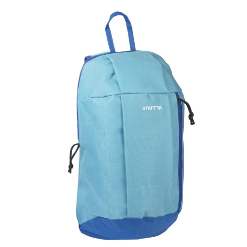 Рюкзак STAFF "AIR", 40х23х16 см, голубой с синими деталями фото 5