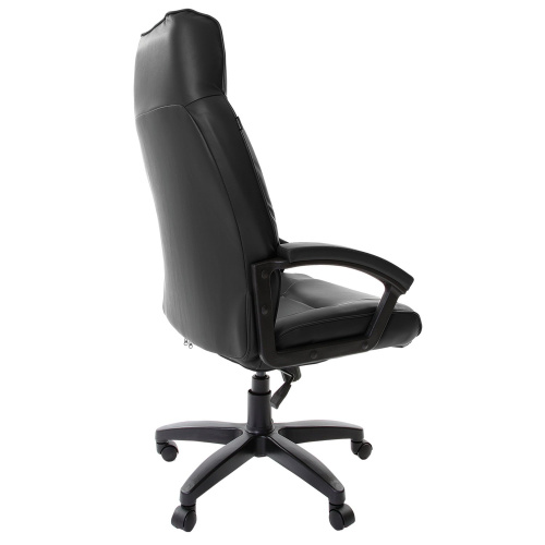 Кресло офисное BRABIX "Formula EX-537", экокожа, черное фото 5