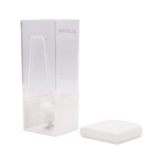 Диспенсер для жидкого мыла LAIMA, 0,48 л, белый, ABS пластик, наливной фото 7