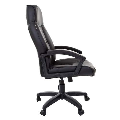 Кресло офисное BRABIX "Formula EX-537", экокожа, черное фото 3