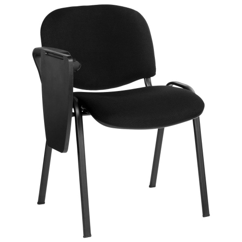 Стол (пюпитр) для стула NO NAME "ИЗО", для конференций, складной, пластик/металл, черный фото 2