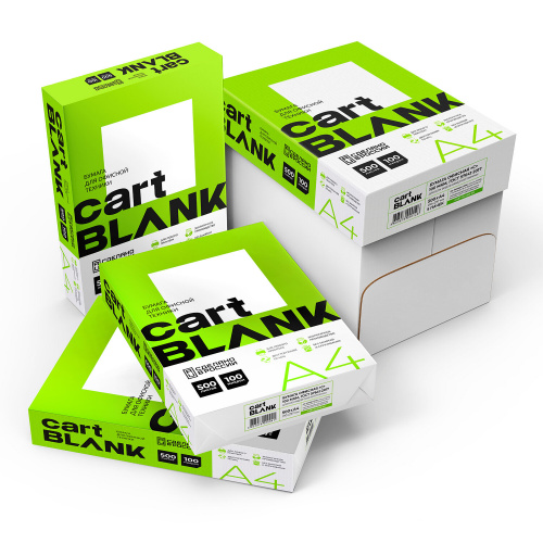 Бумага для офисной техники "Cartblank", А4, марка С, 500 л., 80 г/м², белизна 146 % CIE фото 4