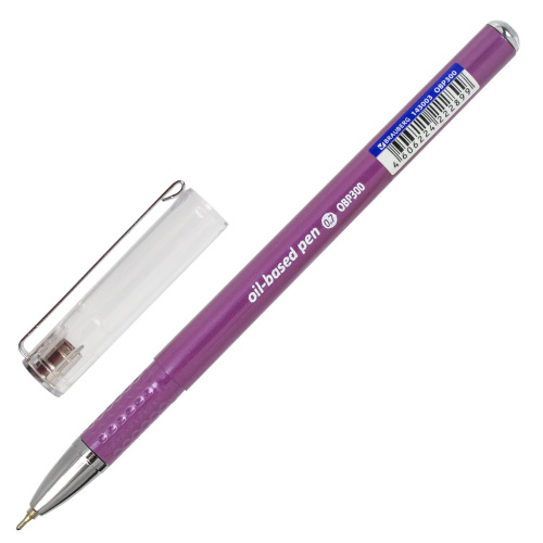 Ручка шариковая масляная BRAUBERG "Oxet Color", корпус ассорти, линия письма 0,35 мм, синяя фото 7