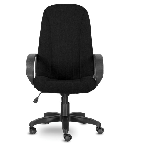 Кресло офисное NO NAME "Альтаир", ткань, черное фото 3