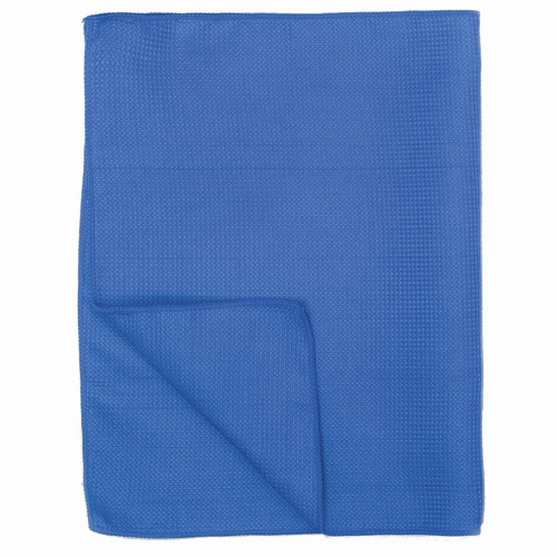 Салфетки для уборки из микрофибры LAIMA, 2 шт., 40х60 см, универсальные, голубые фото 5