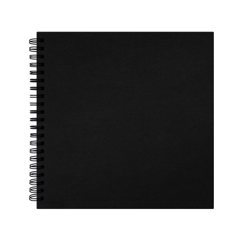Скетчбук для маркеров BRAUBERG ART CLASSIC, 200 г/м2 190х190 мм, 40 л., гребень, твёрдая обложка