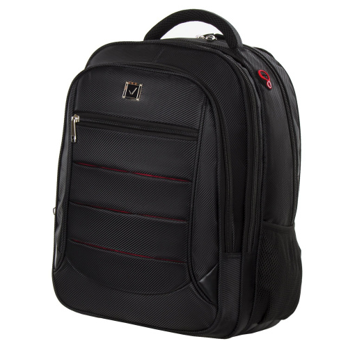 Рюкзак BRAUBERG "Flagman", размер 46х35х25 см, 35 л, ткань, черно-красный
