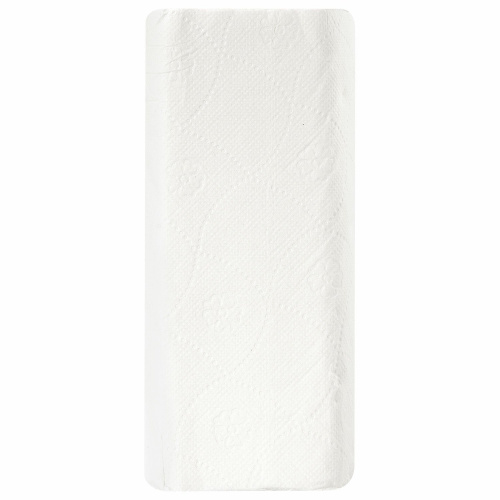 Полотенца бумажные LAIMA, бытовые, спайка 4 шт., 2-х слойные, (4х18 м), 22х23 см, белые фото 5