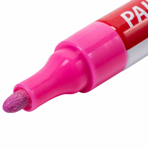 Маркер-краска лаковый BRAUBERG EXTRA (paint marker), 4 мм, розовый фото 10